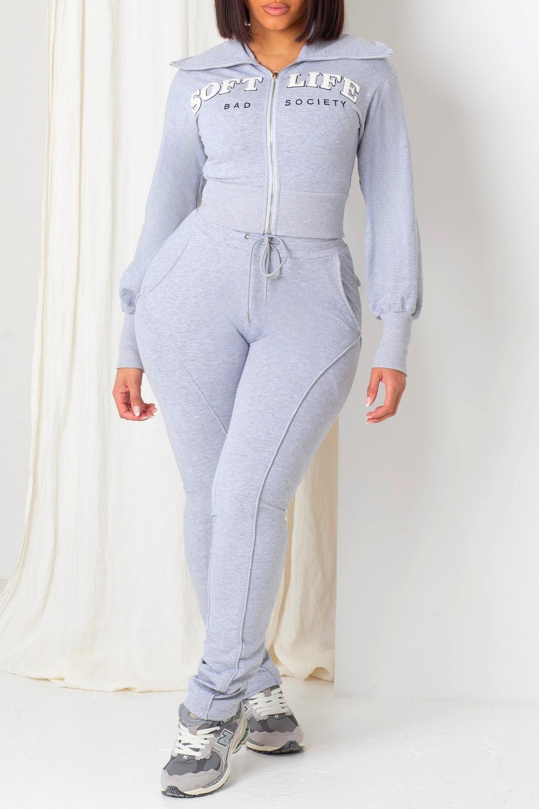 Soft Life Joggers - Grey