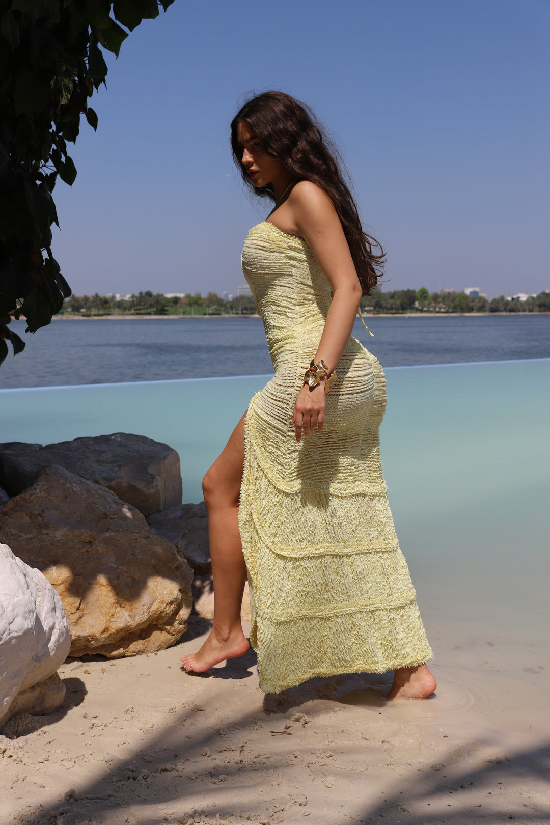 Paco Dress - Yellow Bad Society Club Paco Dress - Yellow Bad Society Club
