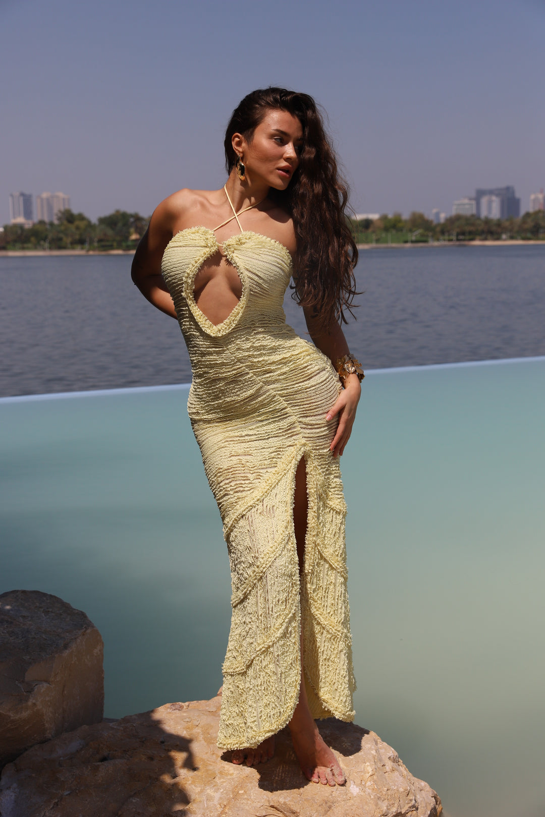 Paco Dress - Yellow Bad Society Club Paco Dress - Yellow Bad Society Club